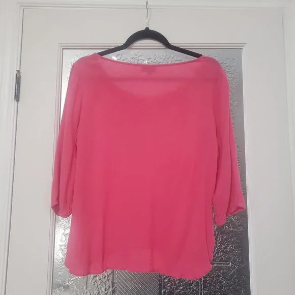 Pink Flowy Top - Picture 3 of 4